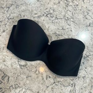 Felina strapless black bra - 38D